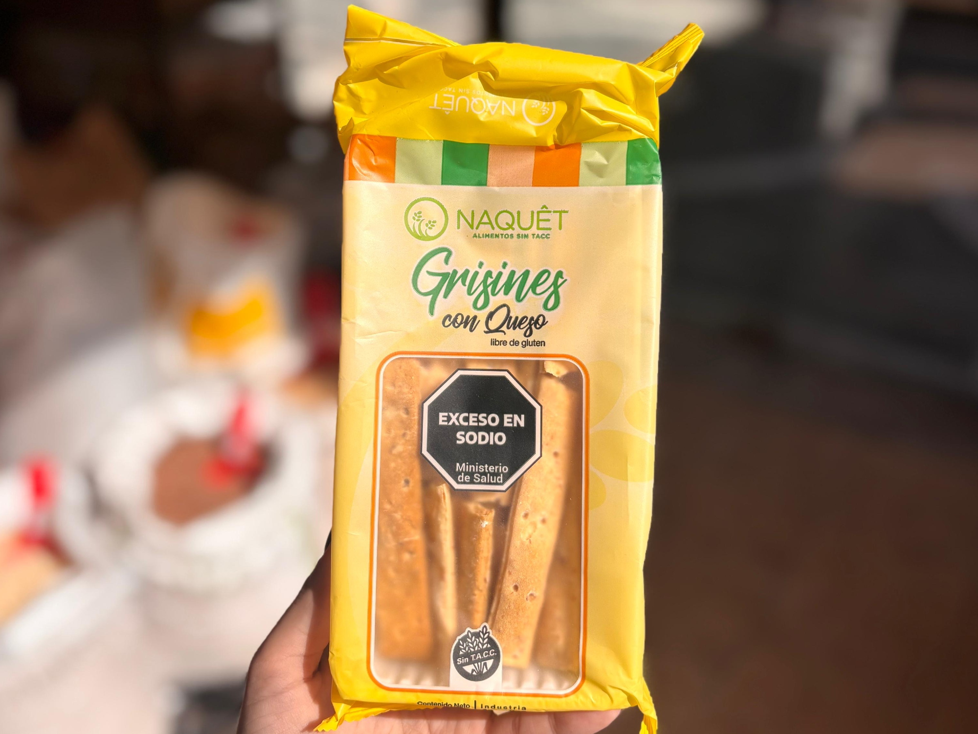 Grisines Sin Gluten x140gr "Naquet"