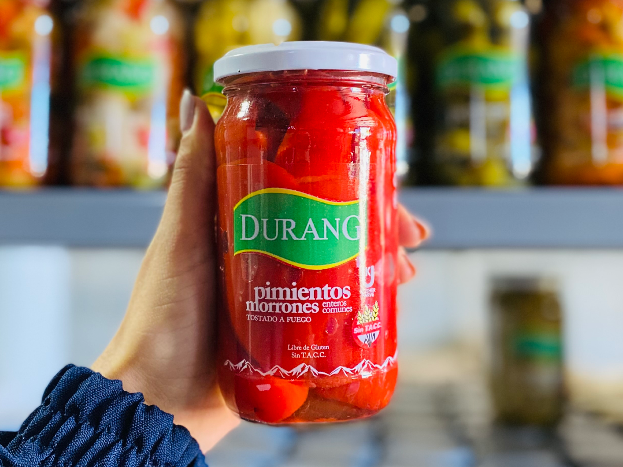 Pimiento morrón tostado a fuego x 330 gr