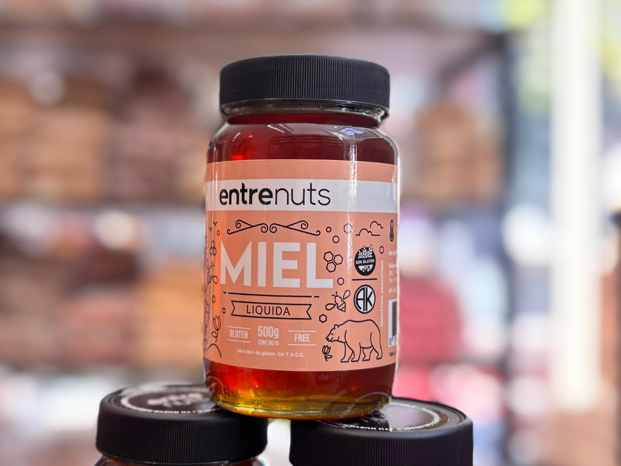 Miel pura x500gr "EntreNuts"