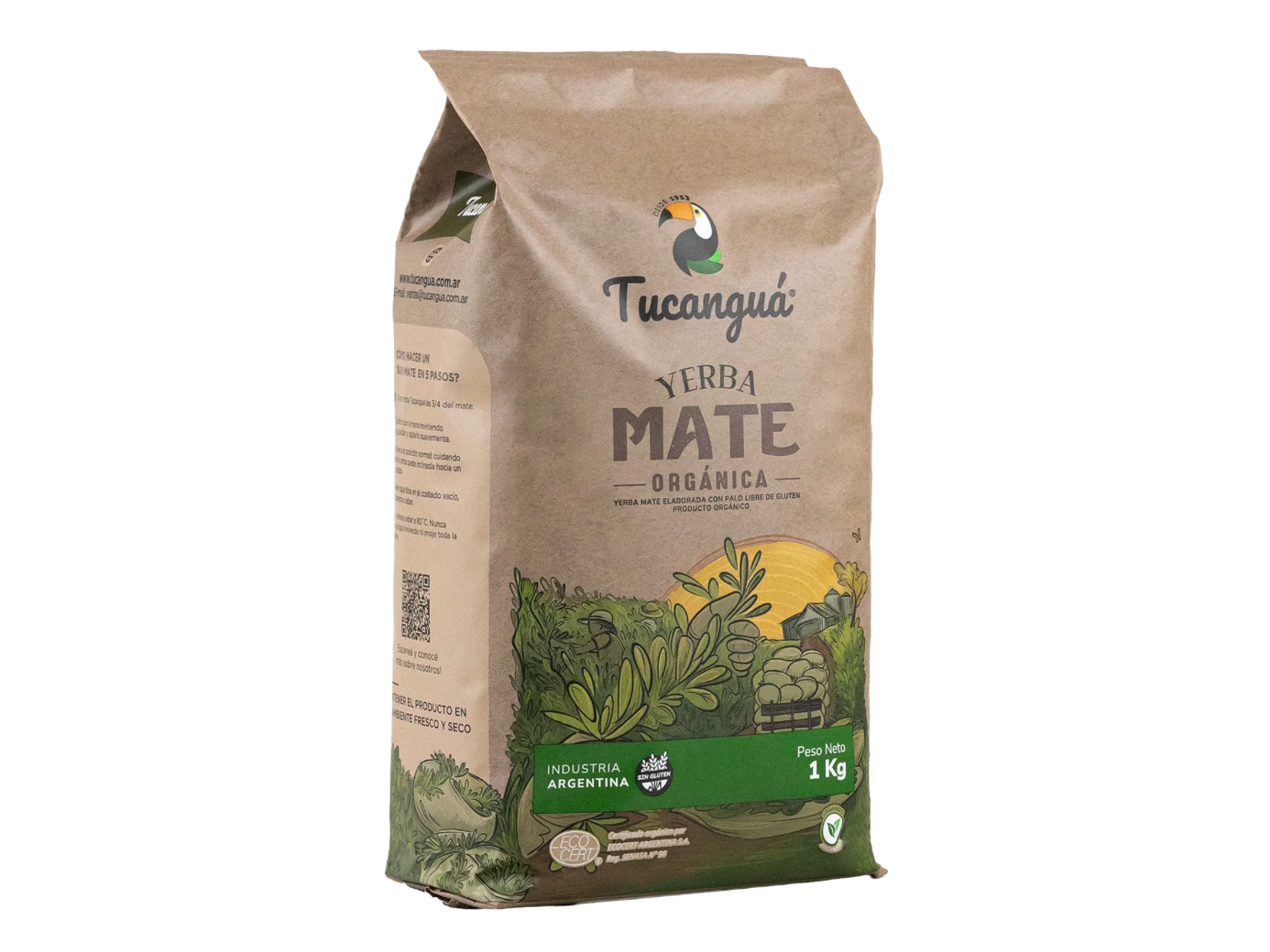 Yerba Mate Orgánica x 1kg
