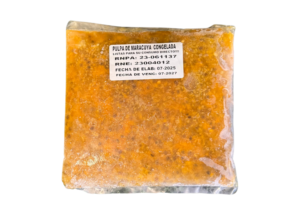 Pulpa de Maracuyá con semillas x 1kg