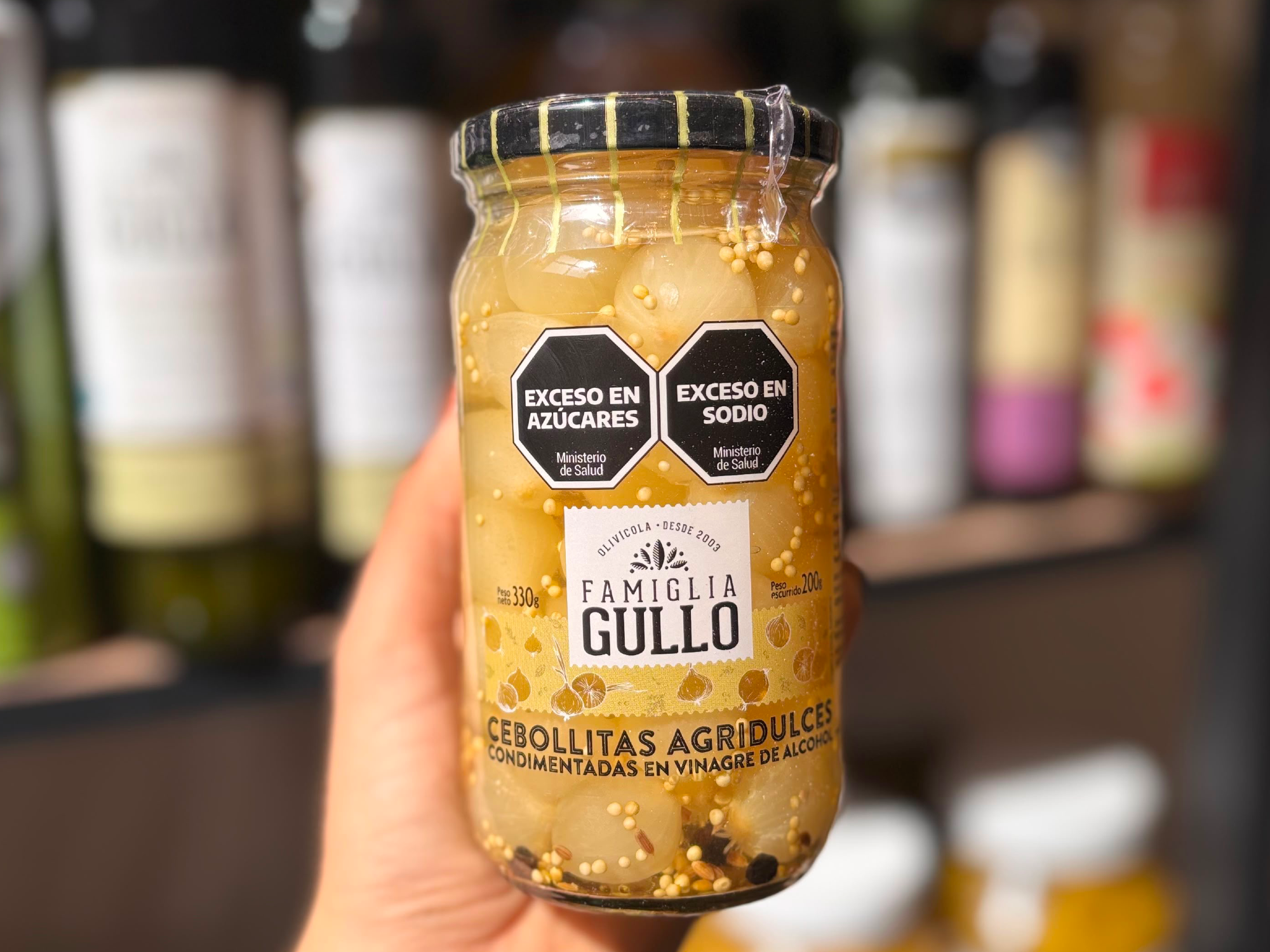 Cebollitas Agridulces x330gr