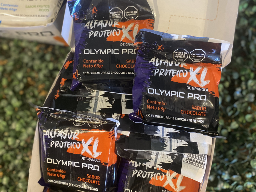 Alfajor Proteico OLYMPIC x 65 gr sabor granola