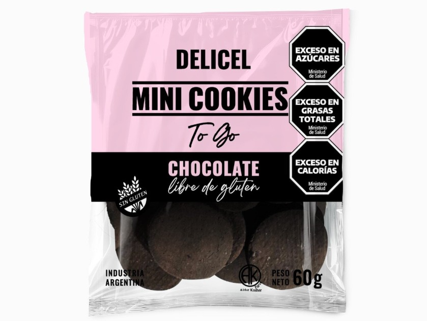 Minicookies Sin Tacc x 60gr - Delicel