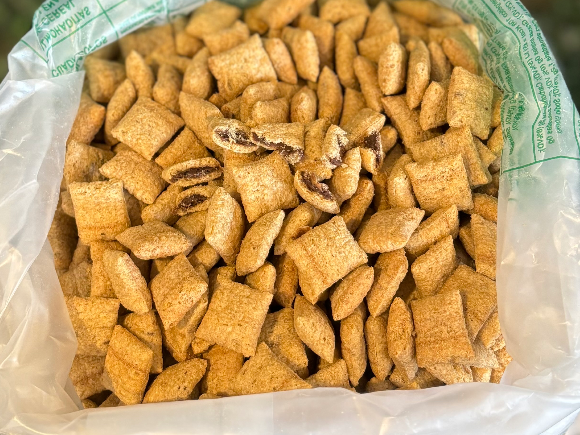 Almohaditas rellenas de Chocolate "Lasfor"