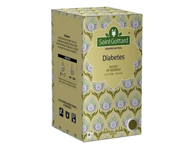 Té tisana - diabetes x 20 un. - Saint Gottard