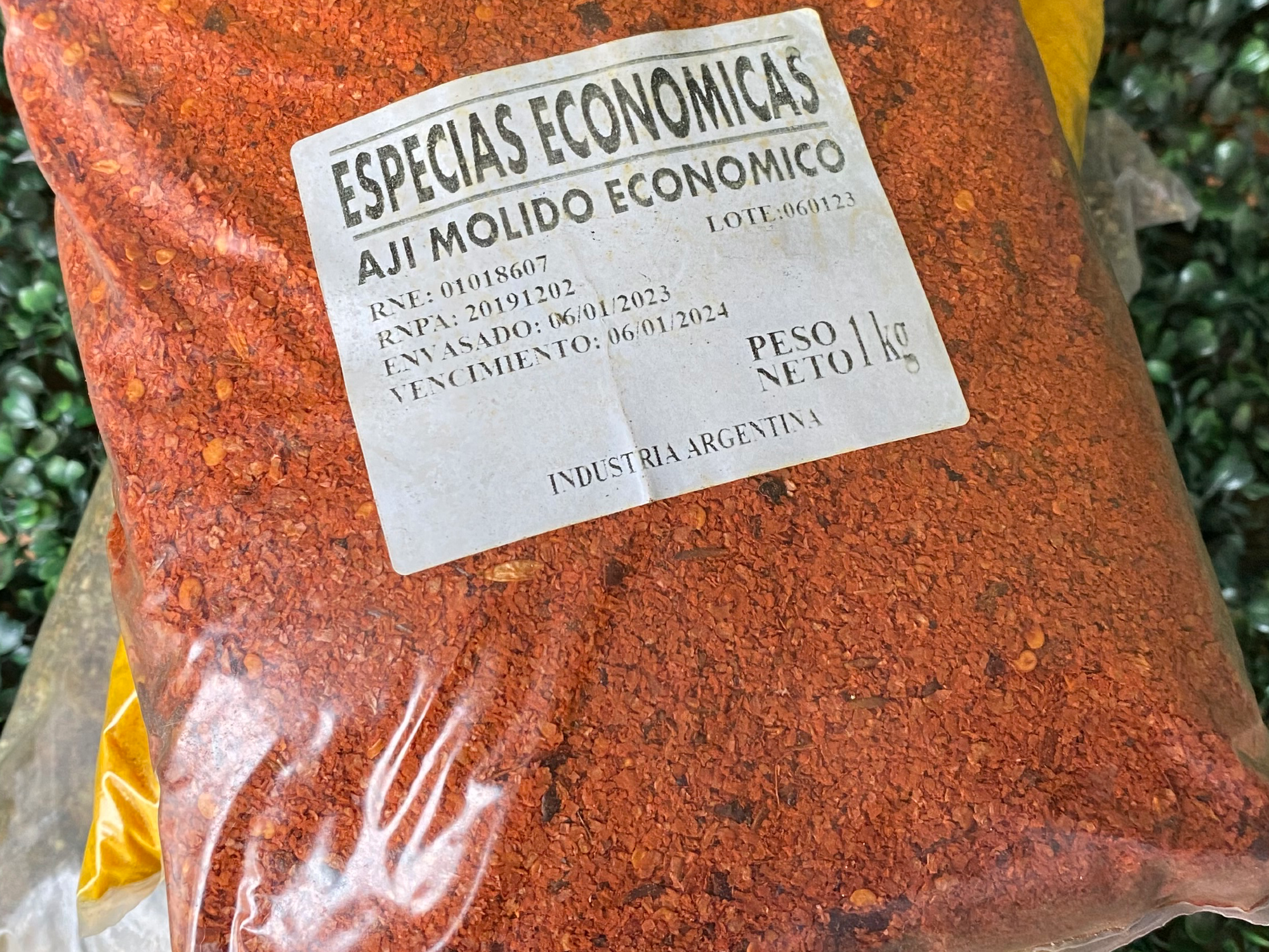 Ají molido Standard