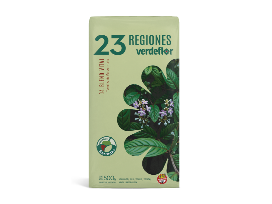 Yerba mate Blend x 500gr  (2 variedades)