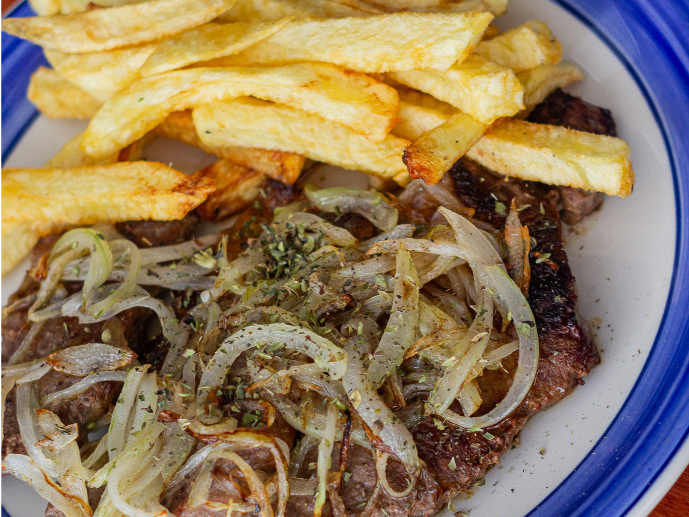 Lomo encebollado