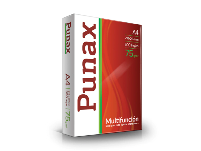 RESMA PUNAX A4 75GR CAJA X10