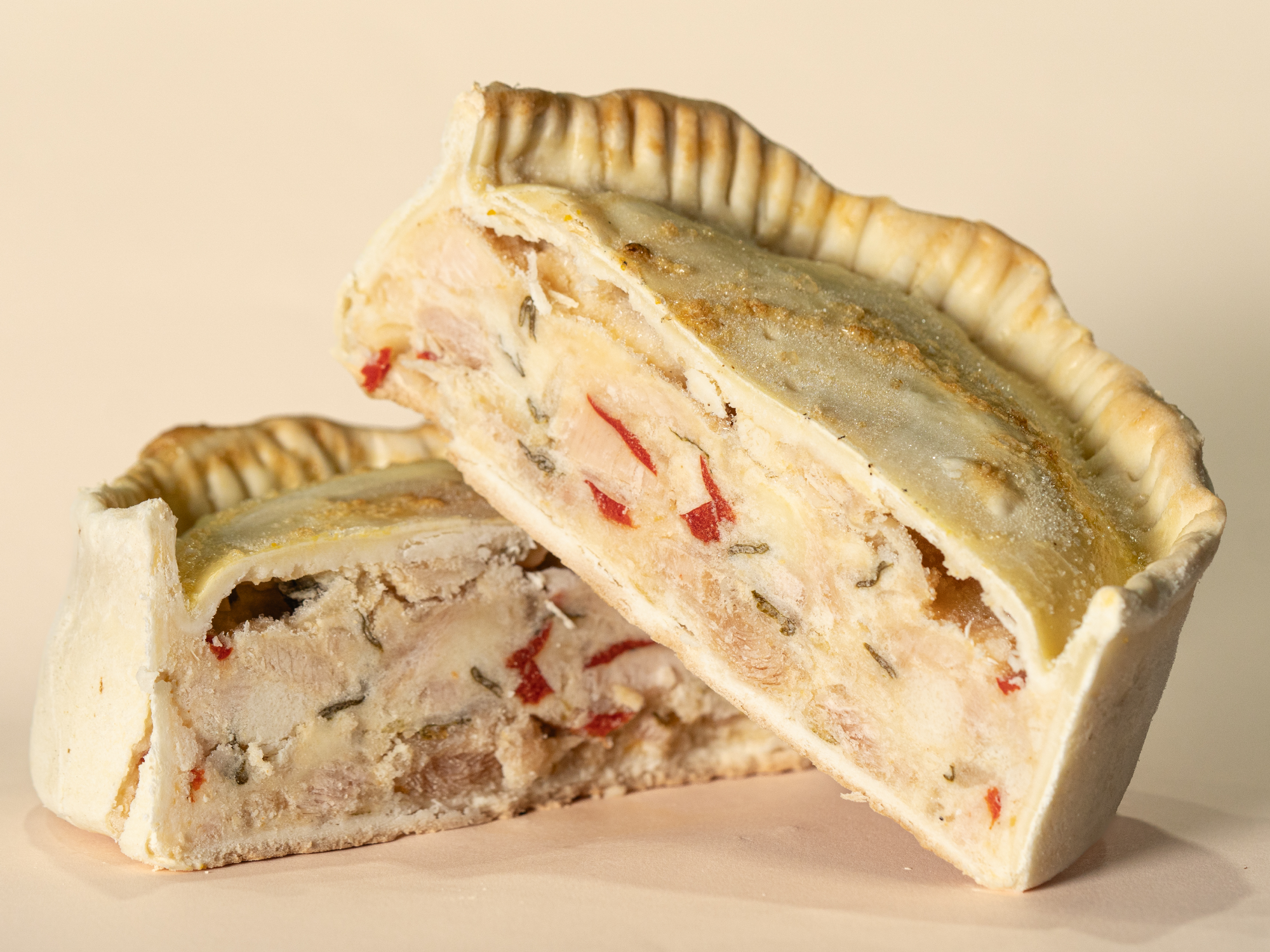 Tarta de suprema de pollo chica