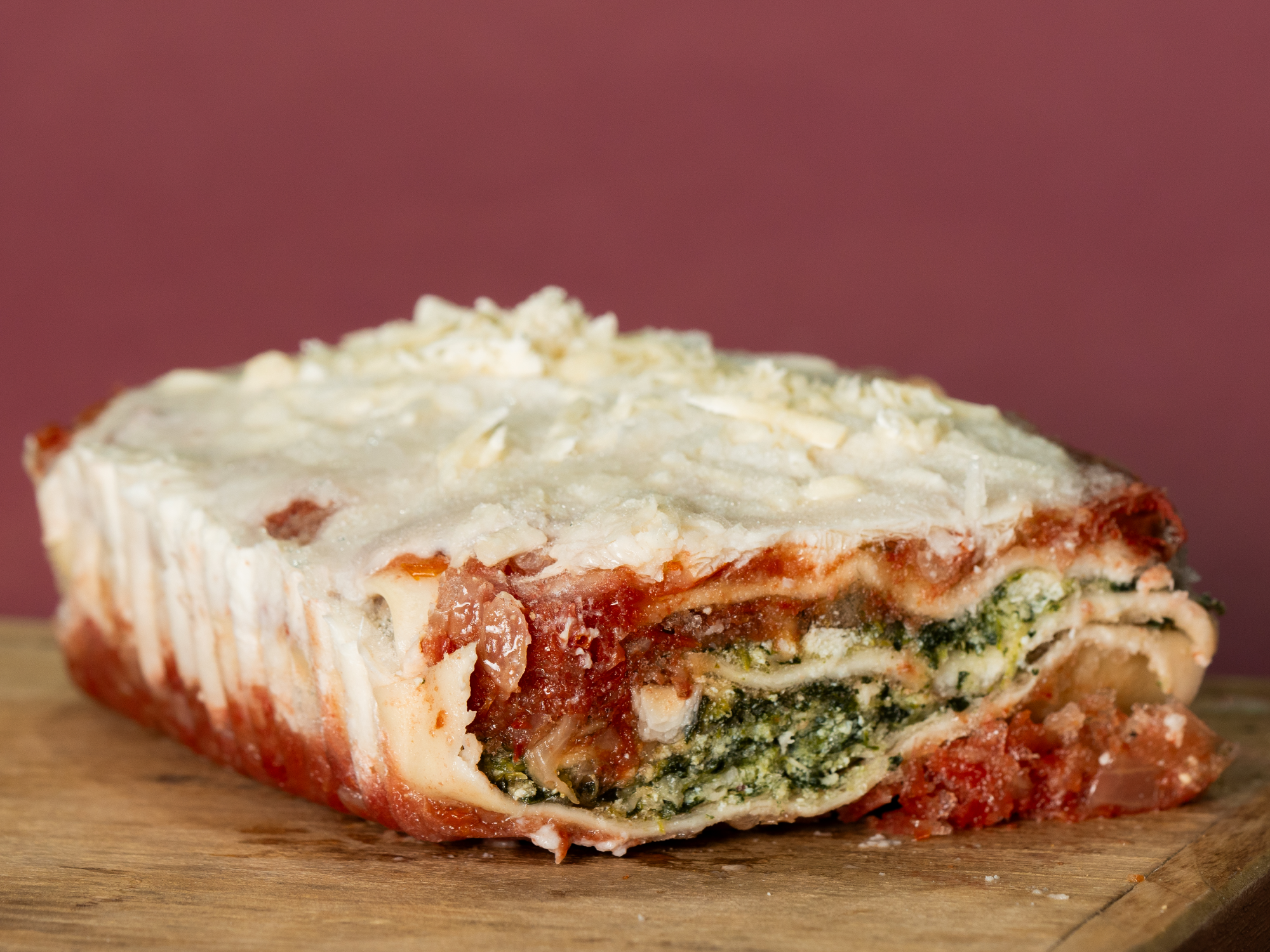 Lasagna de espinaca y ricota x1