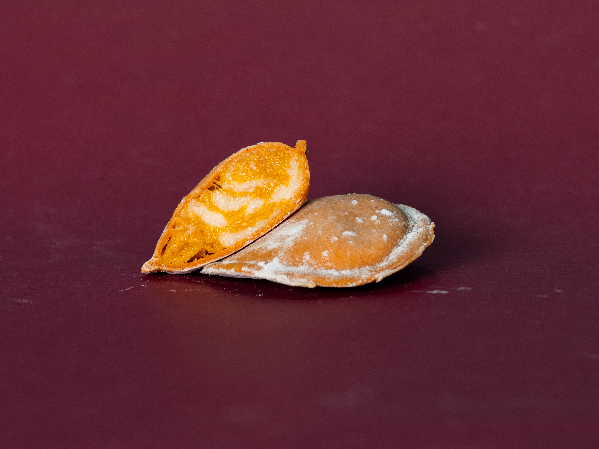 Sorrentino de calabaza y queso
