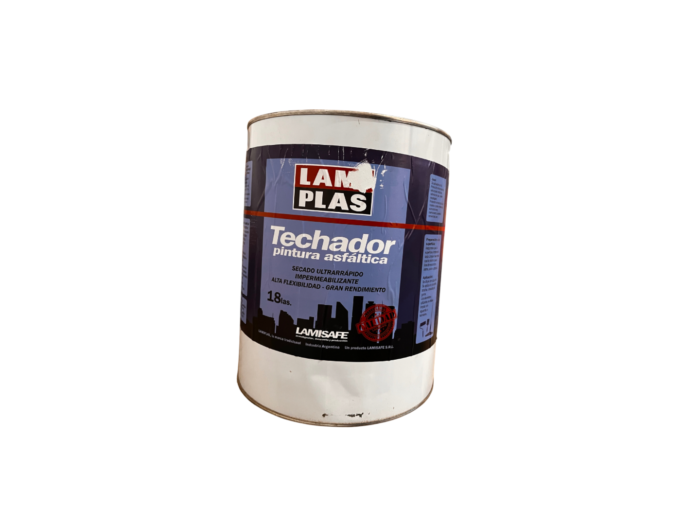 Pintura asfaltica techador (18 lts)