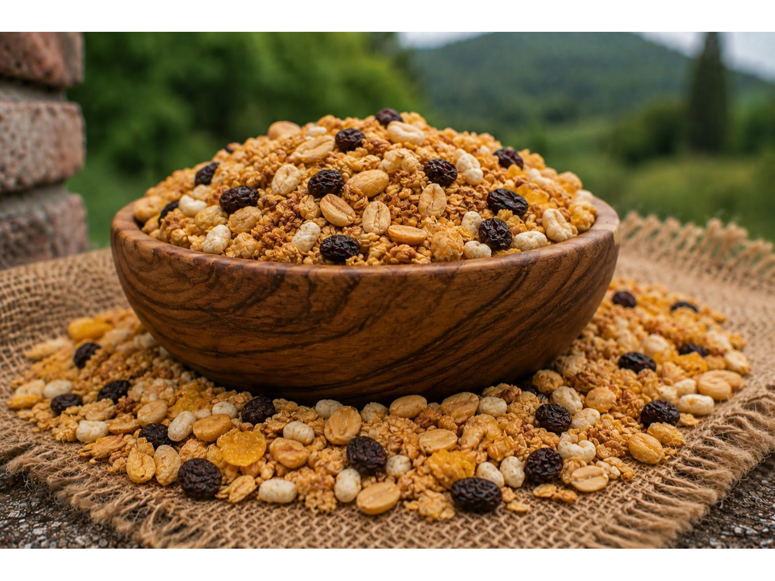 GRANOLA CROCANTE CON MIEL 500 GR.