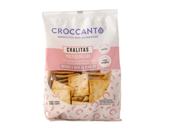 Pack x 5 Chalita Crocanto Multisemillas x 150 gr.