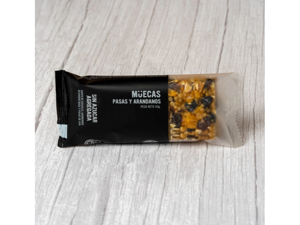 Barritas Muecas sin azucar x 5 unidades