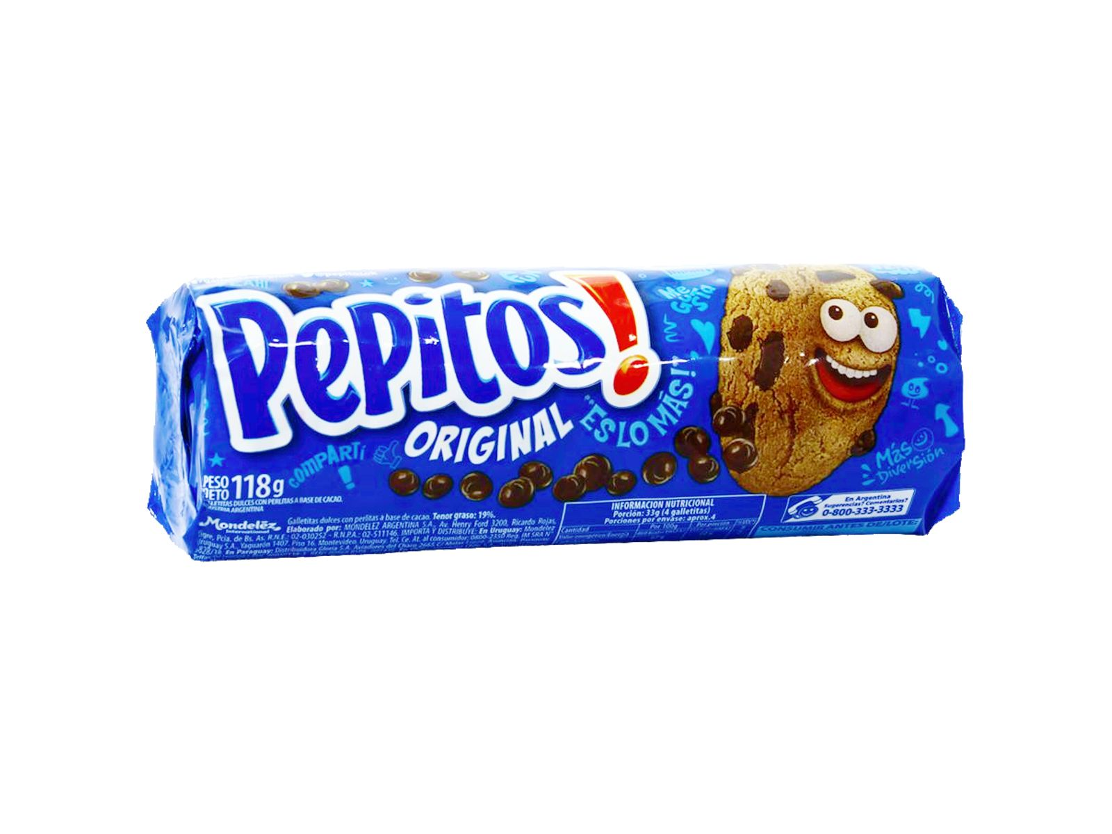 Pack x 5 Galletitas Pepitos x 118 Gr.