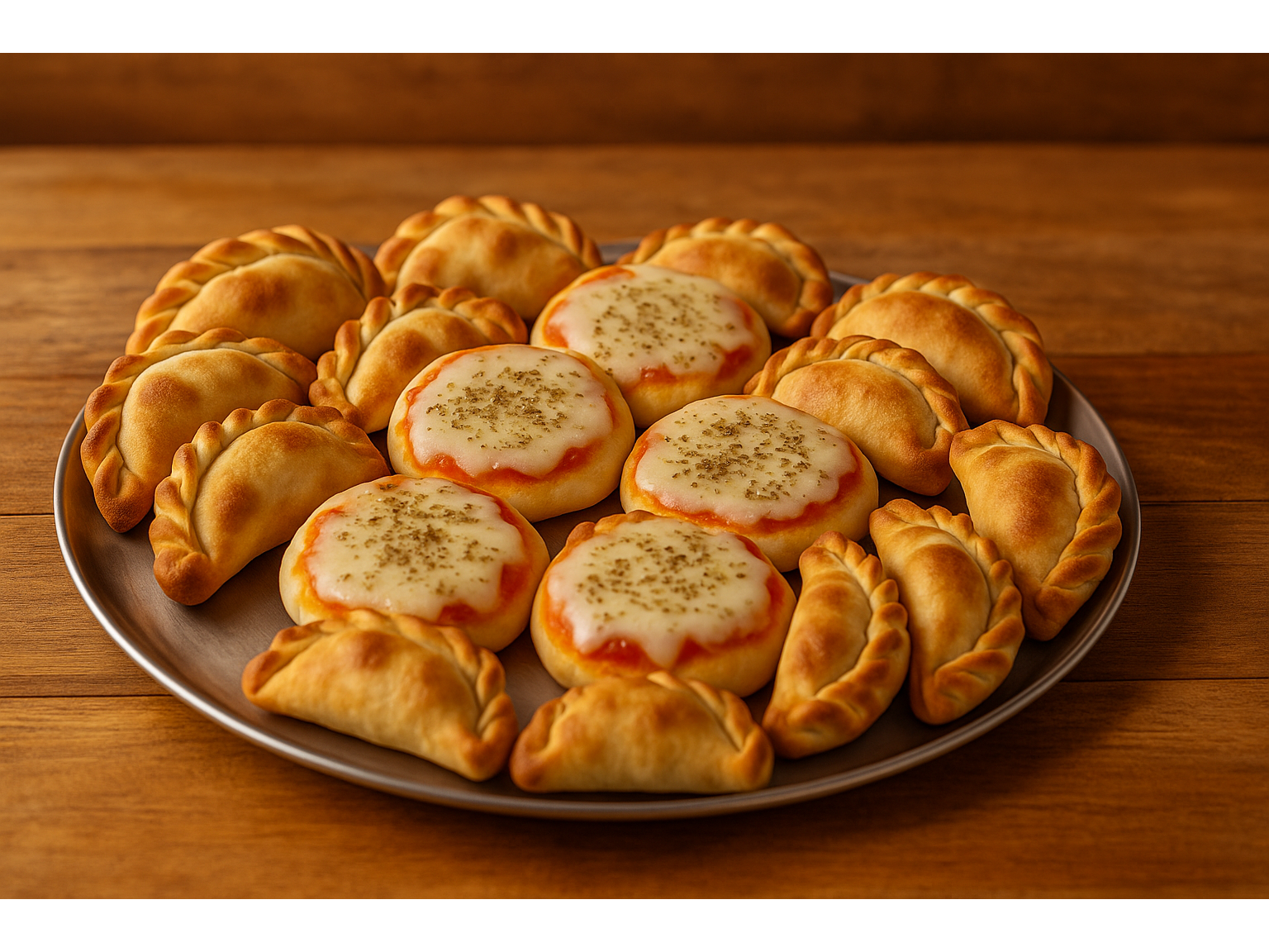 Promo 24 Empanaditas + Pizzetas + Miga