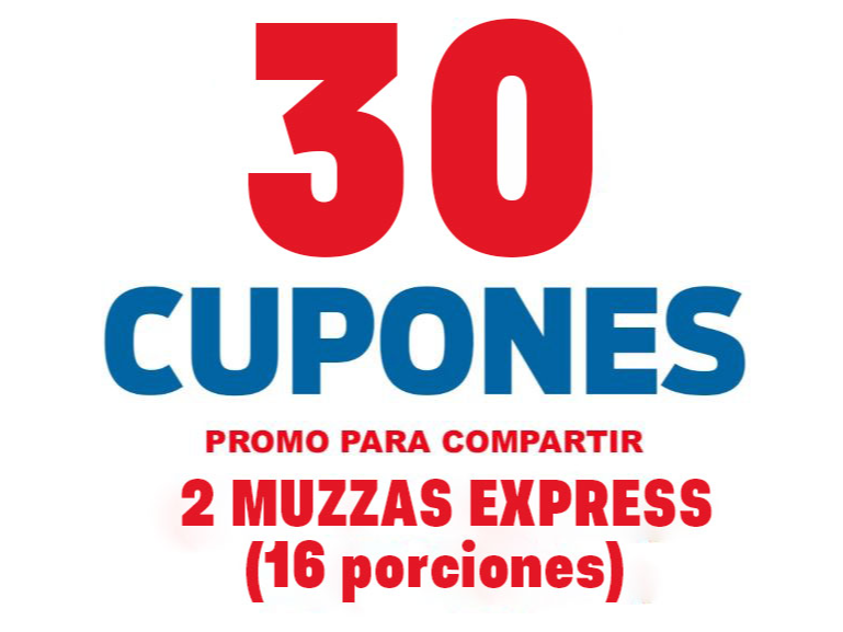 30 Cupones