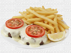 Hamburguesas a la Napolitana (2 Unid.)