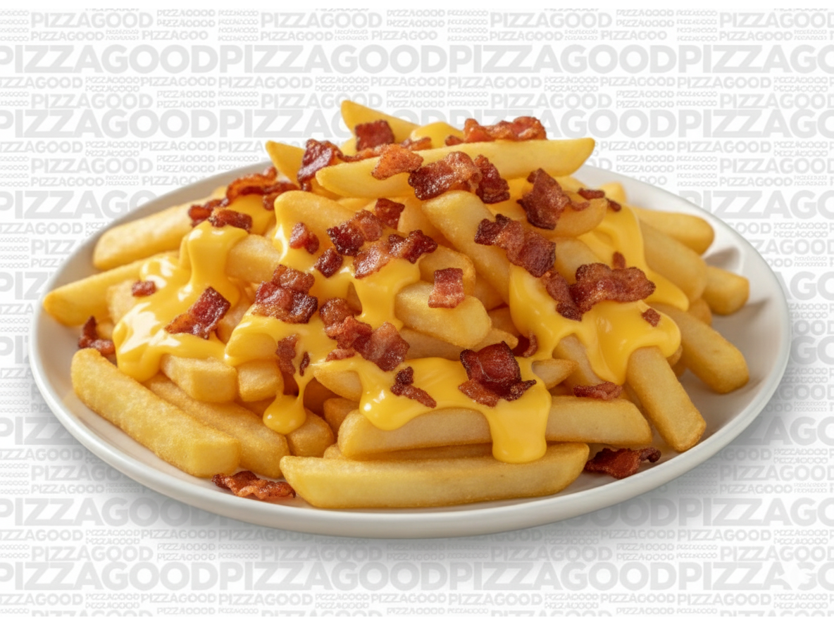 Papas con Cheddar y Bacon