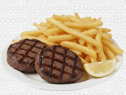 Hamburguesas al Plato (2 Unid.)