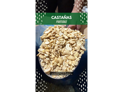 Castañas Partidas