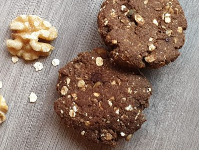 Galletas Algarroba y Nuez x 100g