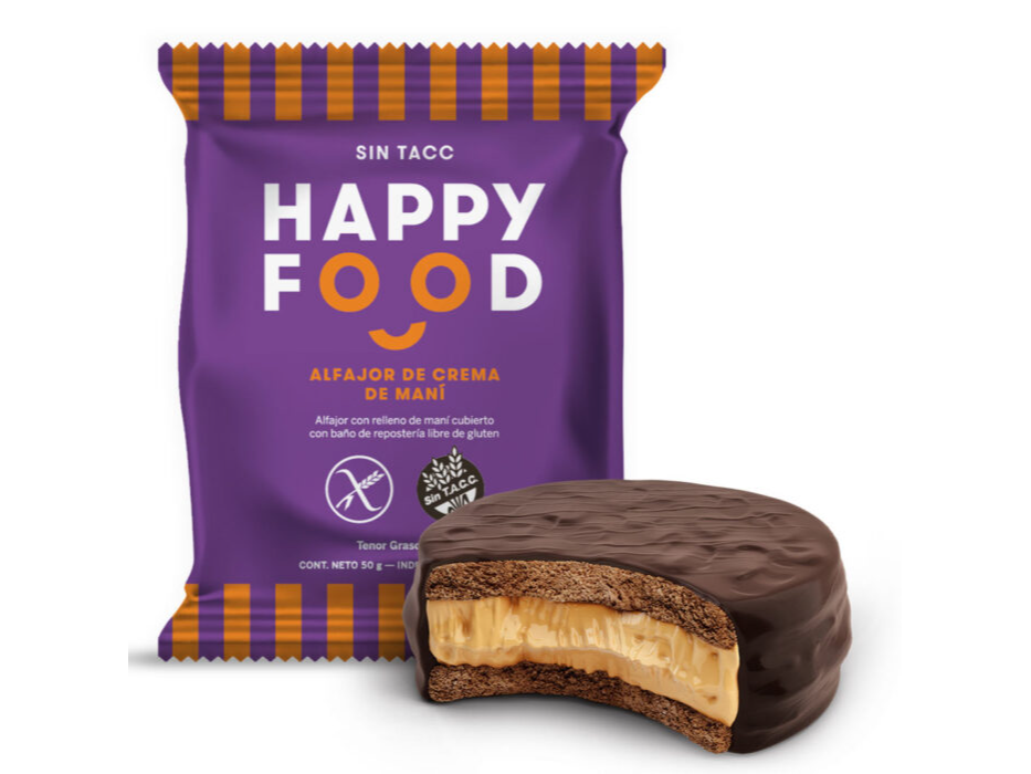 Alfajor crema de mani