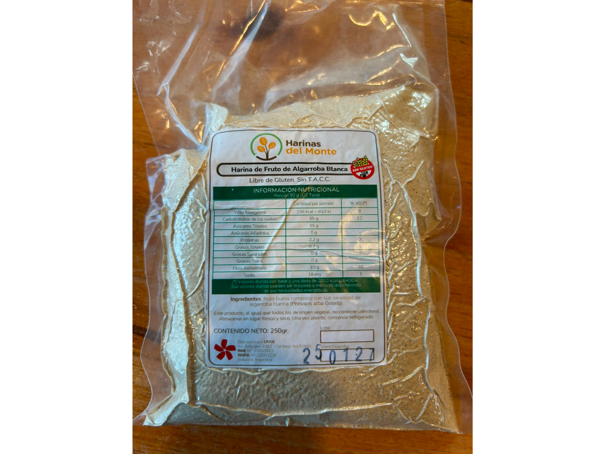 Algarroba Blanca x 250gr