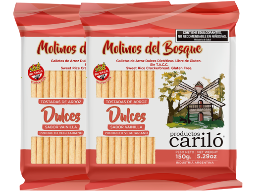 Galletas de arroz Dulces