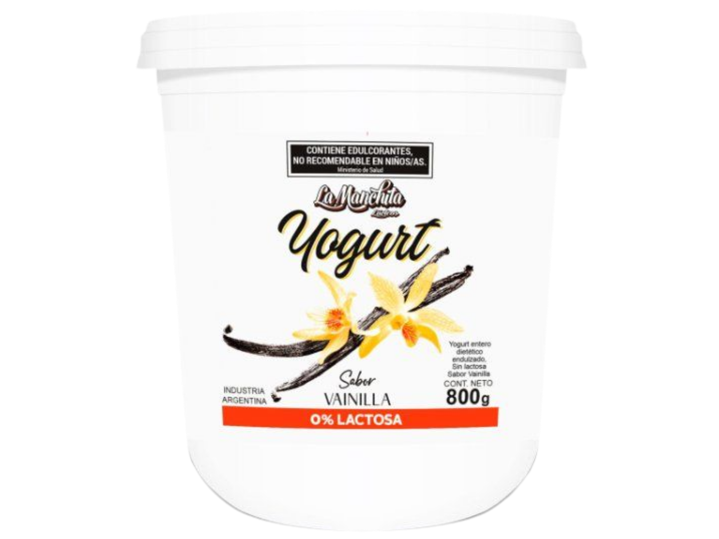 Yogurt  La Manchita Vainillax 800g