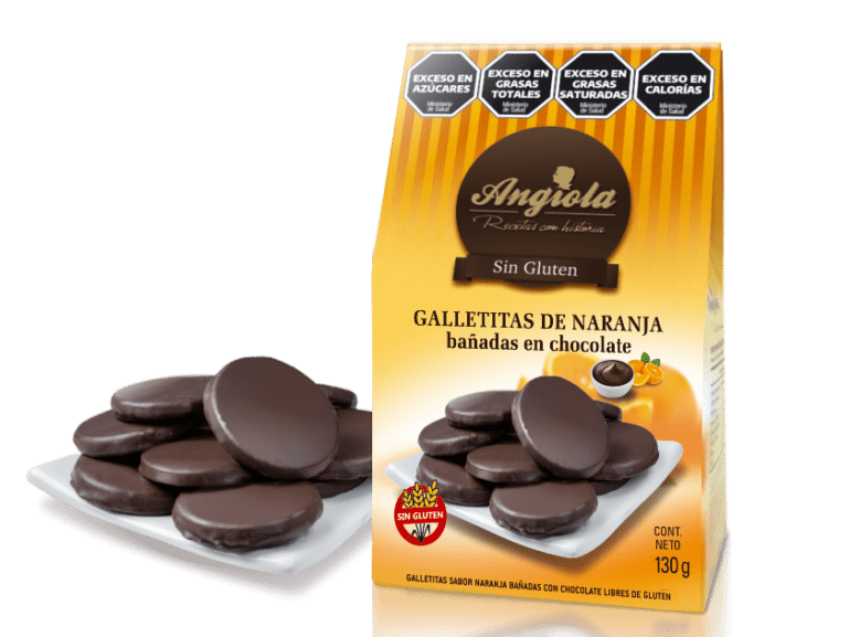 GALLETA DE NARANJA BAÑADA 130GR