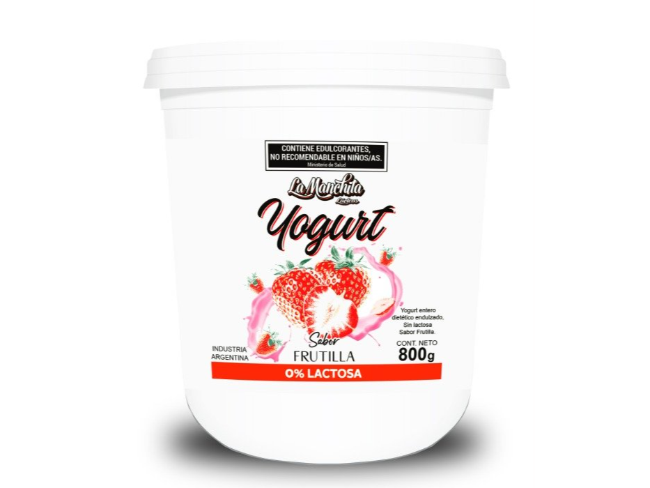 Yogurt La Manchita Frutilla x800g