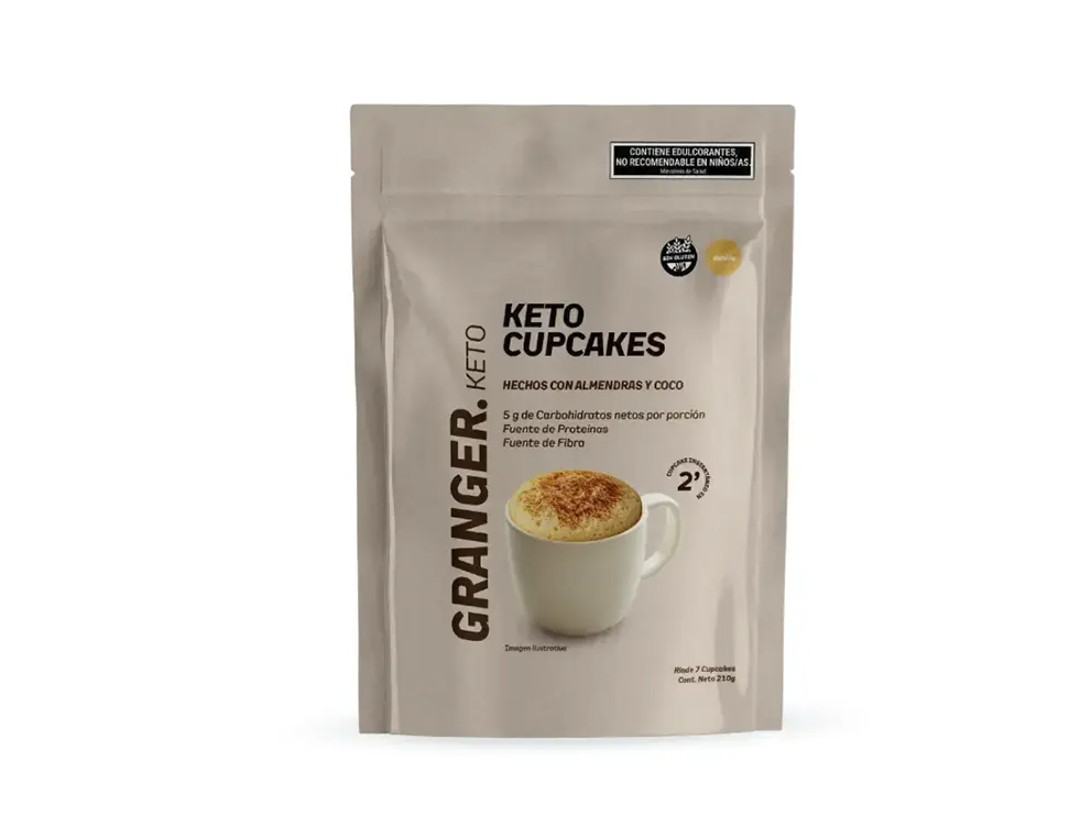 CUPCAKE KETO VAINILLA X210G