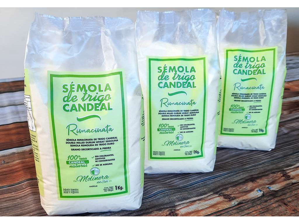 Sémola Rimacinata de Trigo Candeal x1kg