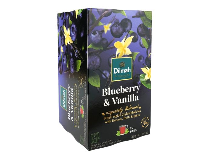 Té Dilmah Arándano y Vainilla x 20unid
