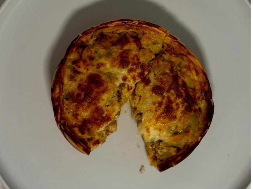 Pollo y puerro Integral