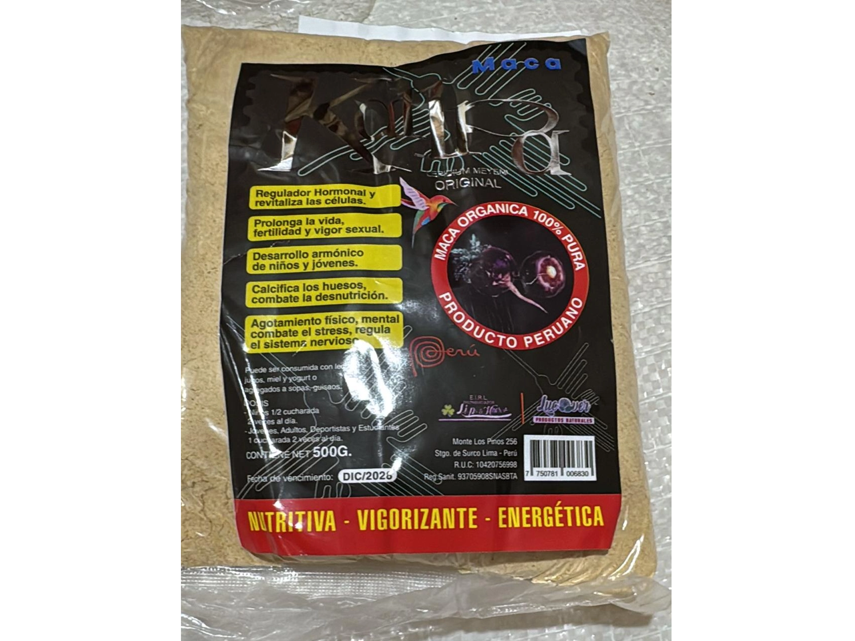 Maca Negra x 500gr