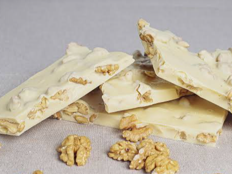 Chocolate Blanco con Nuez