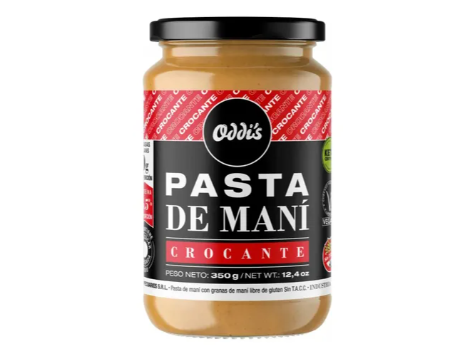 Pasta de Mani Crocante Oddys