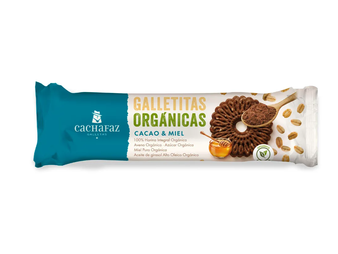 Galleta Organica Cacao y Miel