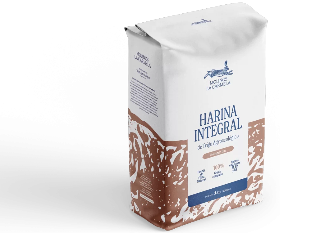 Harina La Carmela Trigo Integral x1kg