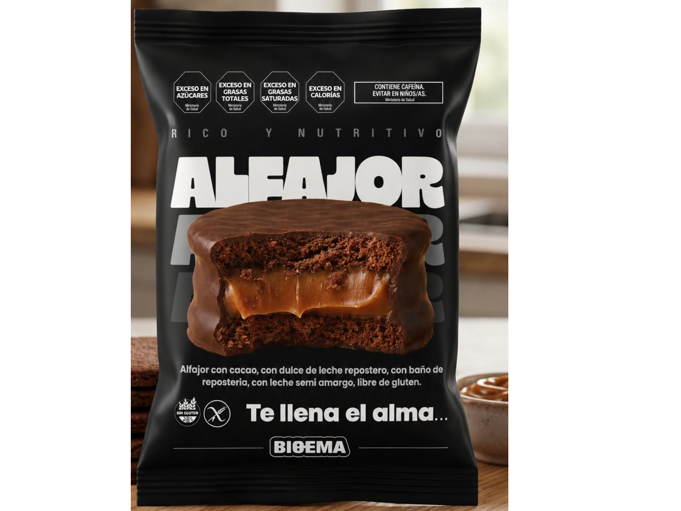 Alfajor Chocolate SIN TACC