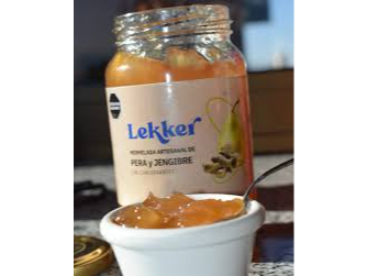 Mermelada Lekker Pera y Jengibre
