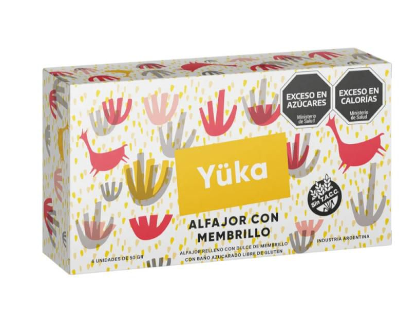 Alfajor Yuka Membrillo x 6u