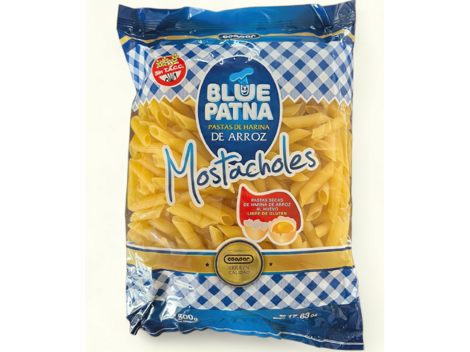 Fideos Mostacholes Blue Patna