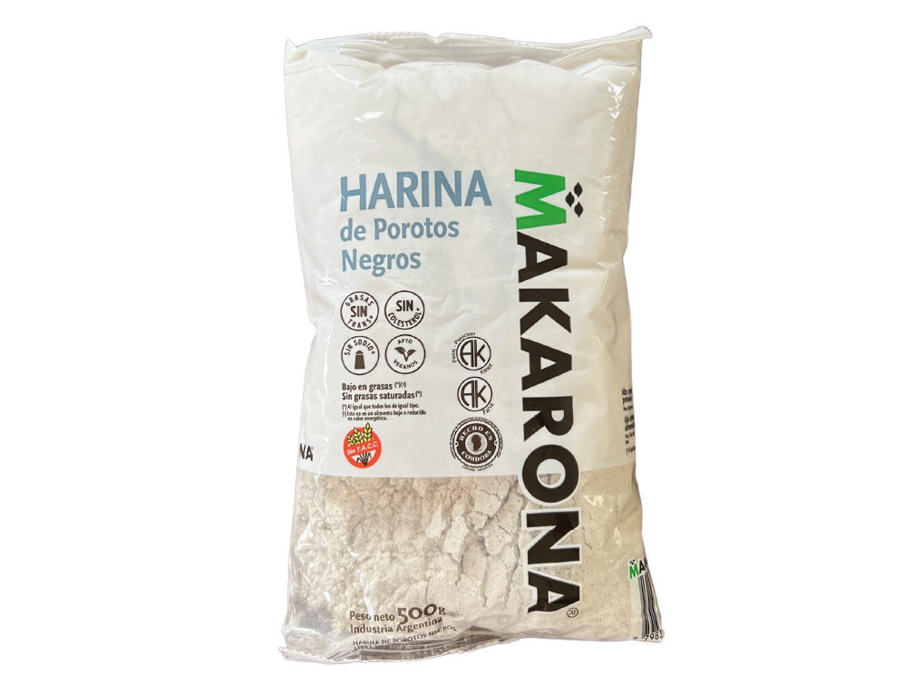 Harina de Porotos Negros Makarona