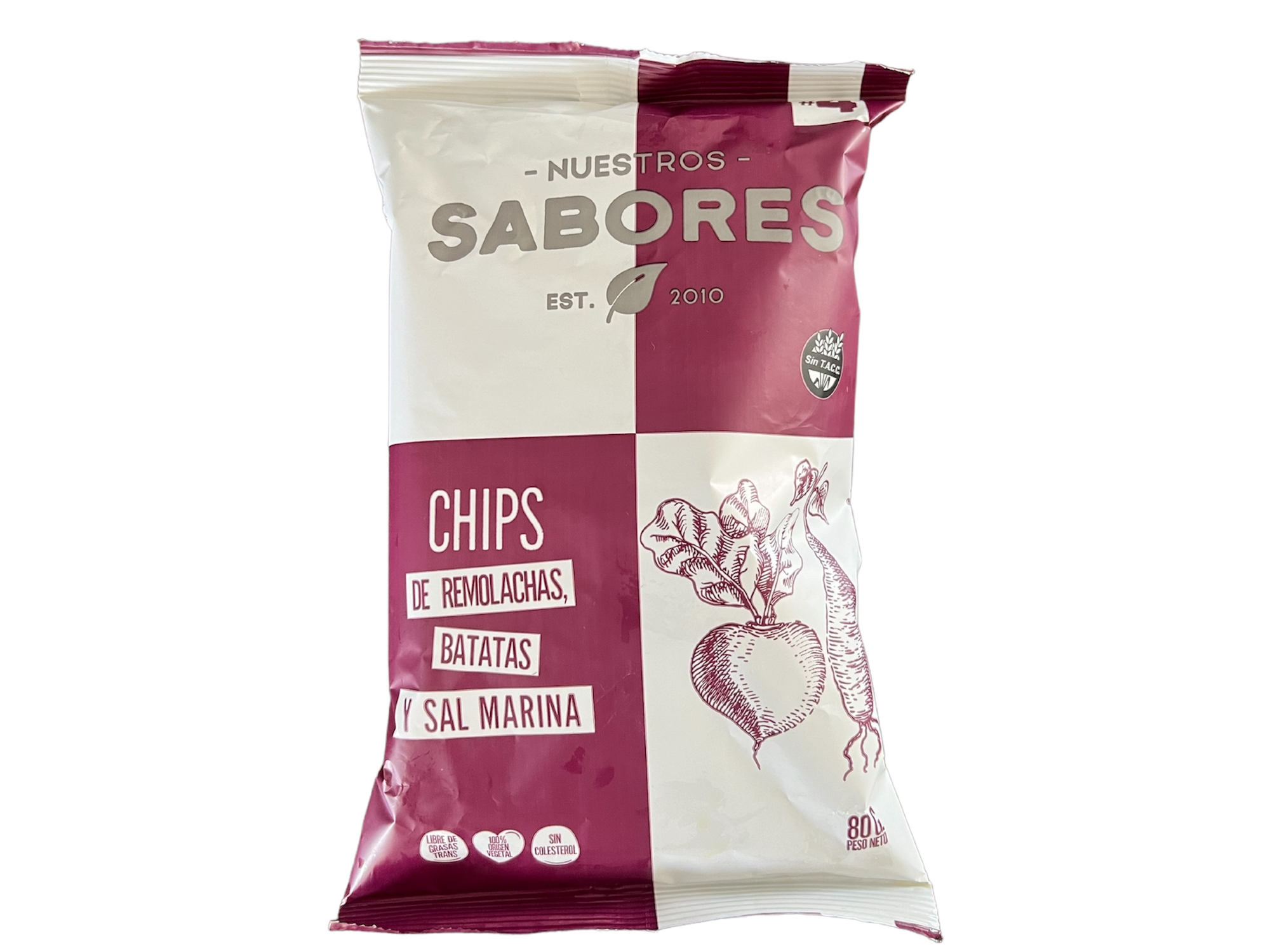 Chips de Remolacha y Batatas Nuestros Sabores